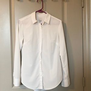 White button down long sleeve